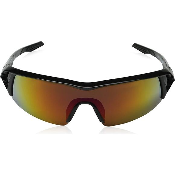 Spy Optic Men's Screw Under Sunglasses in Black/Bronze Red Spectra Lens - Picture 2 of 8